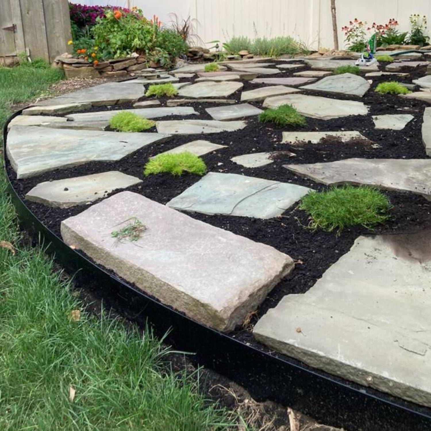 Black Metal Edging