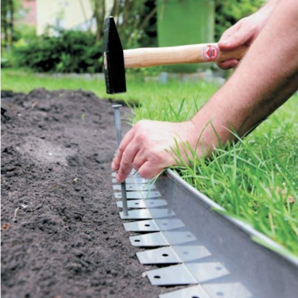 Stainless Steel Landscape Edging (50mm Face Height (per m))